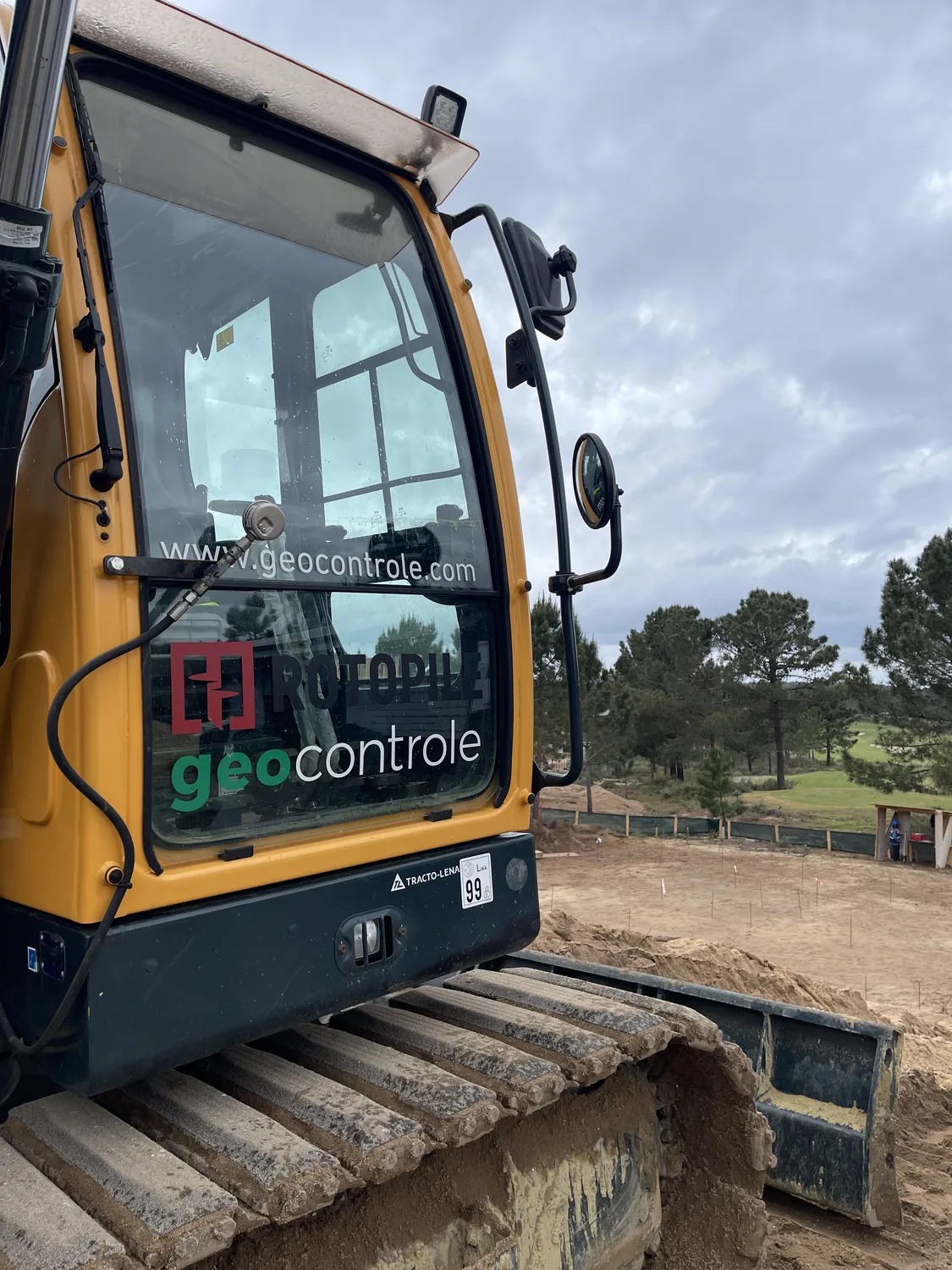Foundation works at Herdade do Pinheirinho, Melides